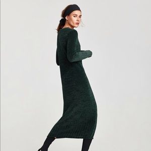 Zara Green Maxi Dress